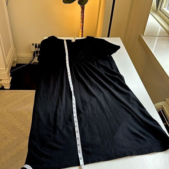 J. Crew Black Dress collar detailing - Picture 4 of 5